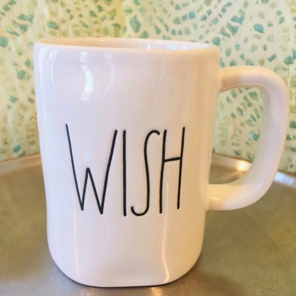 Rae Dunn Wish Mug NWT Coffee Tea ceramic gift present - Picture 6 of 6